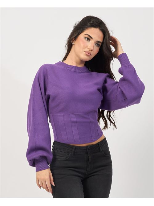 Pull Silvian Heach ? manches bouffantes SILVIAN HEACH | GPA24276MAPURPLE SAPPHIRE